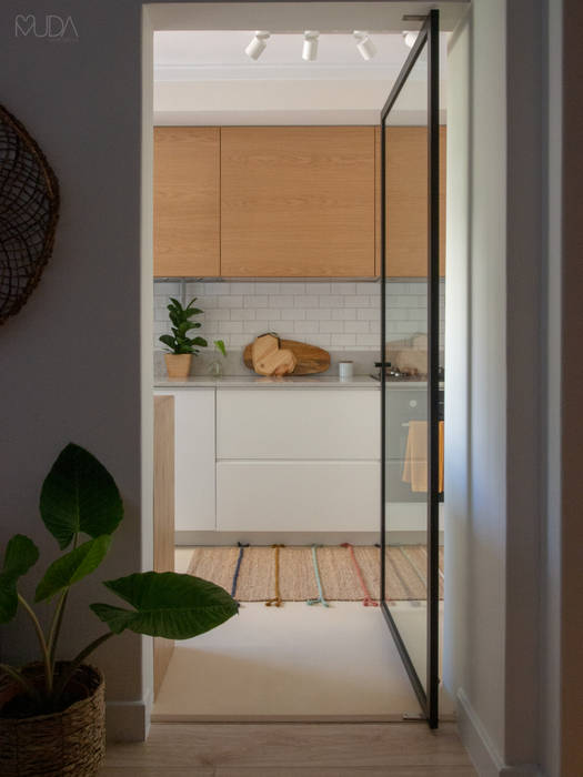 V+N Apartment - Oeiras, MUDA Home Design MUDA Home Design Кухня