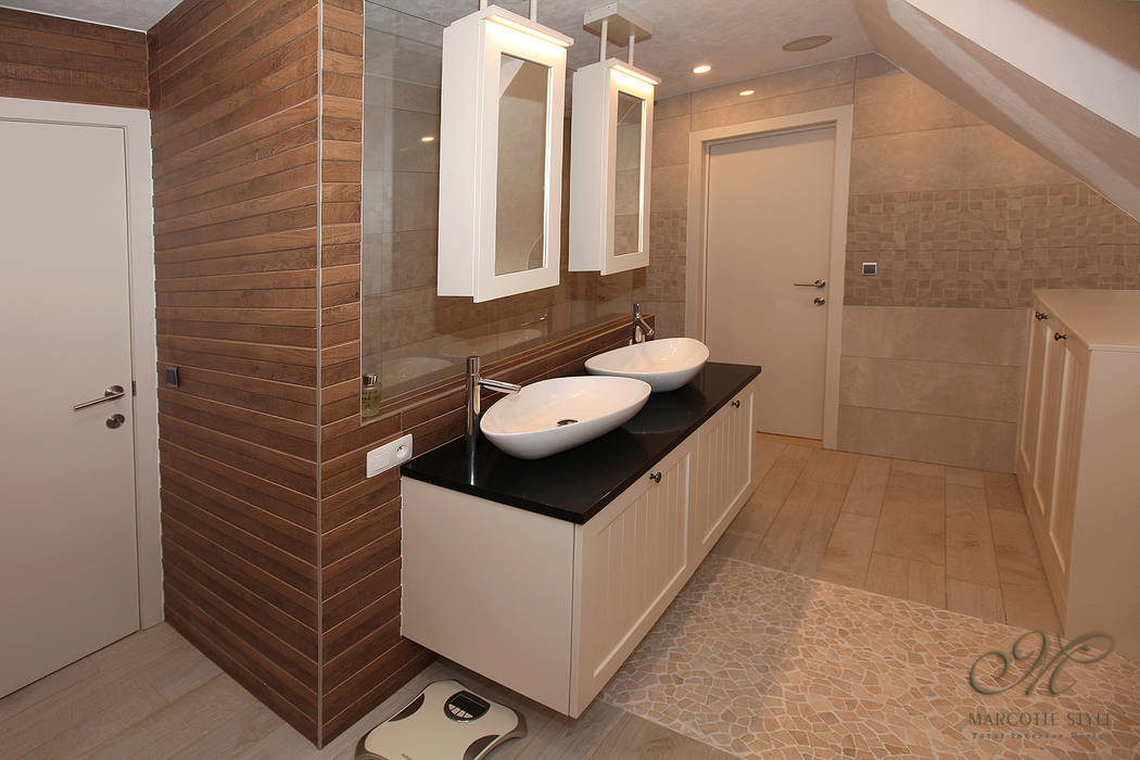 Nieuw Een kleine badkamer landelijke badkamers van marcotte style ZY-75