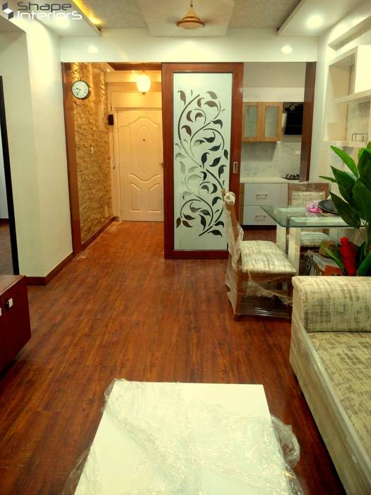 Flat interior in amjer road jaipur, Shape Interiors Shape Interiors Modern dining room