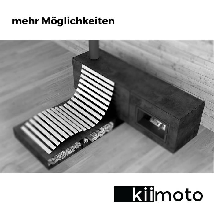 Kamine: besondere Möglichkeiten, kiimoto kamine kiimoto kamine Salones de estilo minimalista Hierro/Acero Chimeneas y accesorios