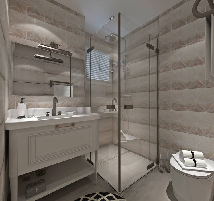 homify Modern bathroom