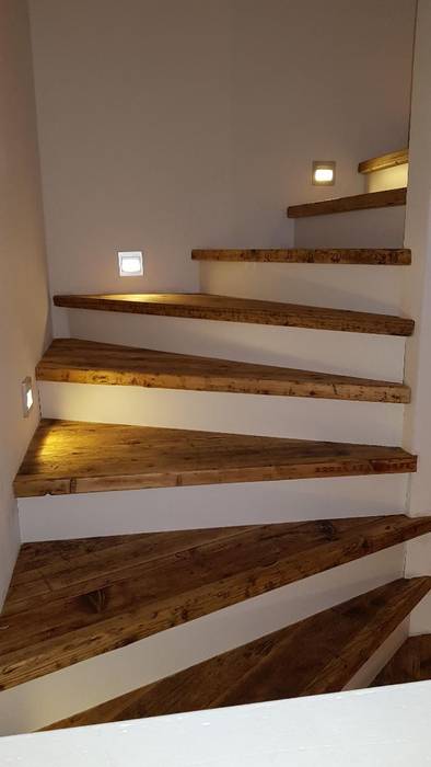 Treppenstufen au Bauholz, Bauholz Ambiente Bauholz Ambiente Stairs Wood Wood effect