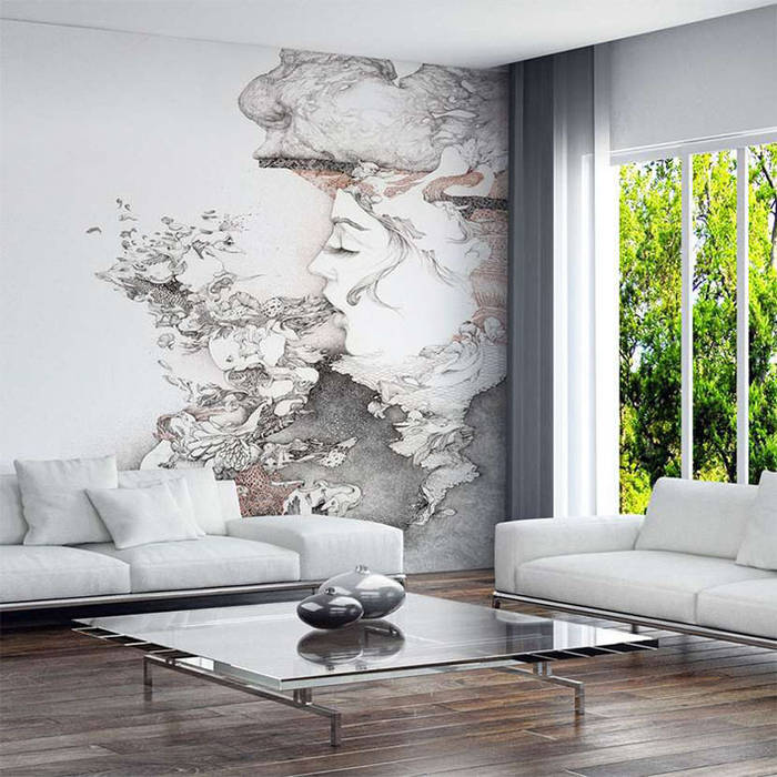 Murales, CahuacKan CahuacKan Living room Wood-Plastic Composite