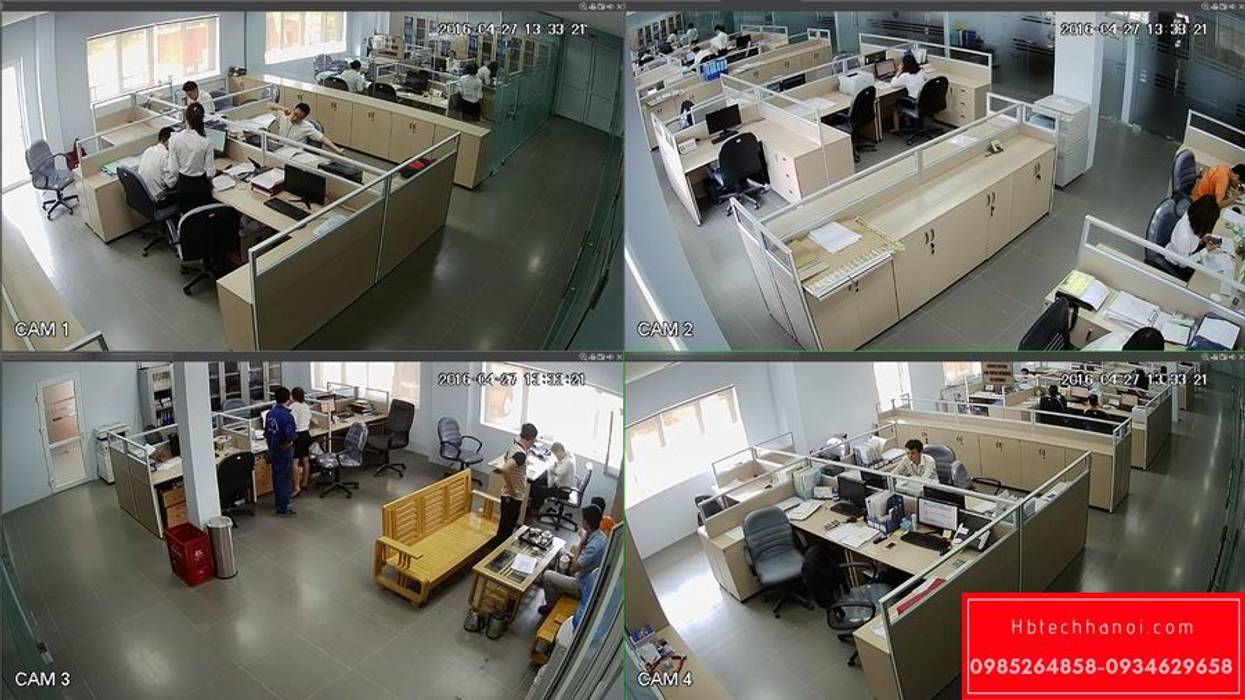 Lắp đặt camera văn phòng, Nguyễn Danh Luật Nguyễn Danh Luật Commercial spaces Khách sạn