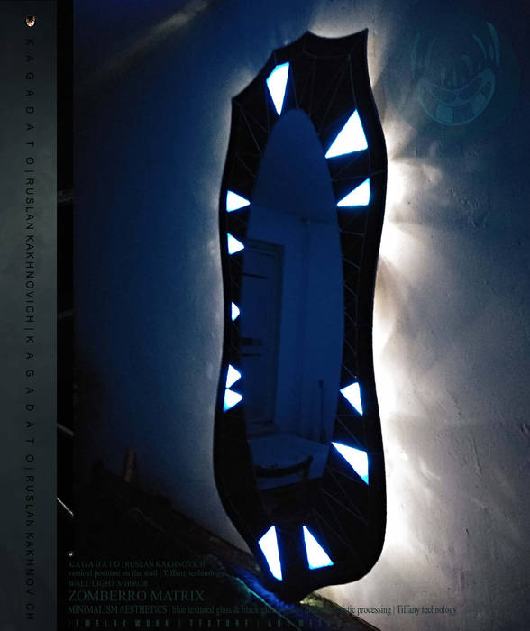Зеркало Тиффани - ZOMBERRO MATRIX, KAGADATO KAGADATO حمام الألومنيوم / الزنك Lighting