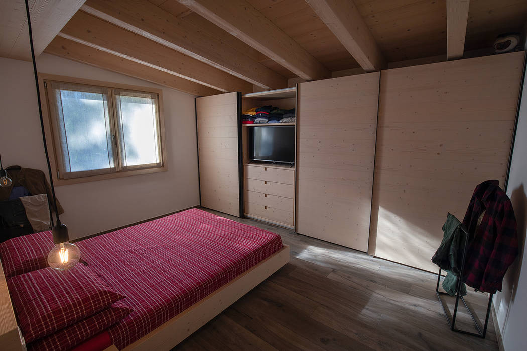 MP House, BEARprogetti BEARprogetti Modern style bedroom