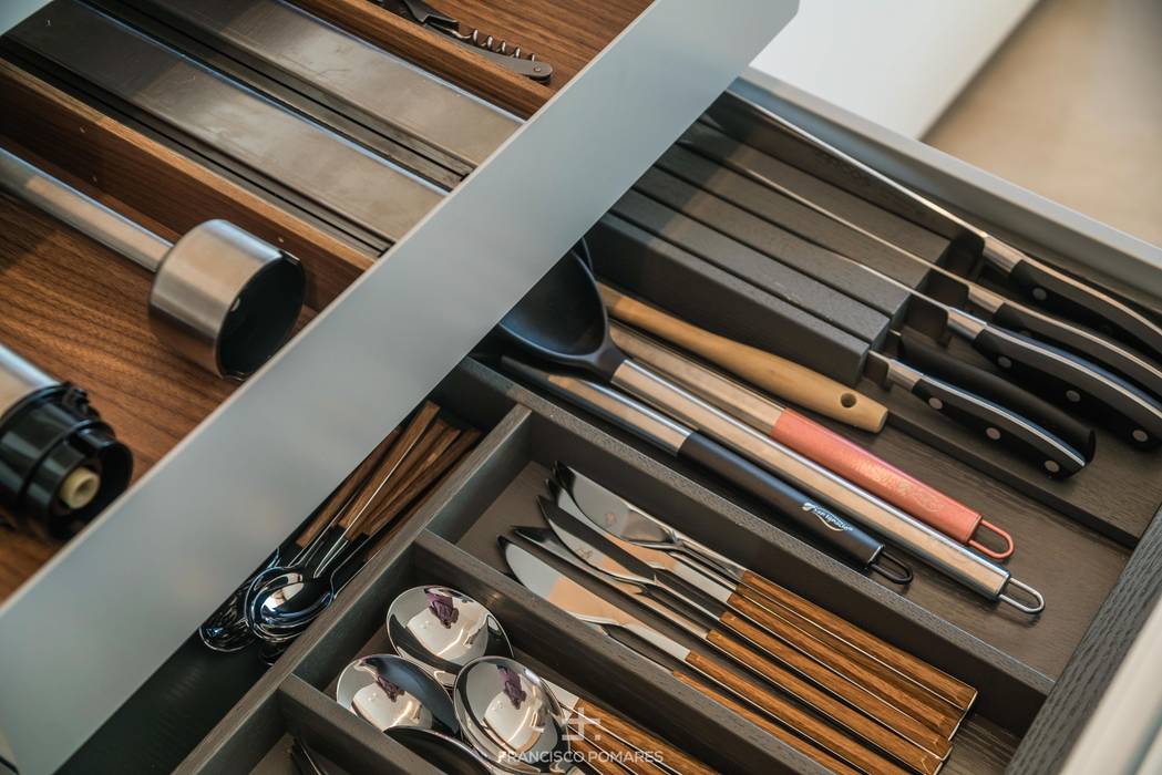 Cajones cuberteros ocultos homify