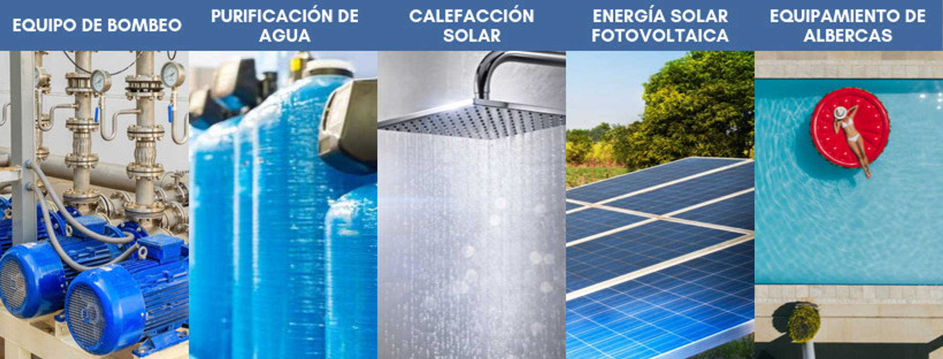 Sectores Global Water Tech Espacios comerciales agua,bombas,Centros Comerciales