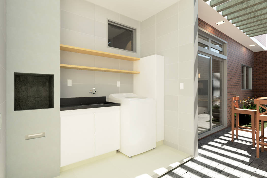 Coletivo 513, Beiral - Estudio de Arquitetura Beiral - Estudio de Arquitetura منزل عائلي صغير