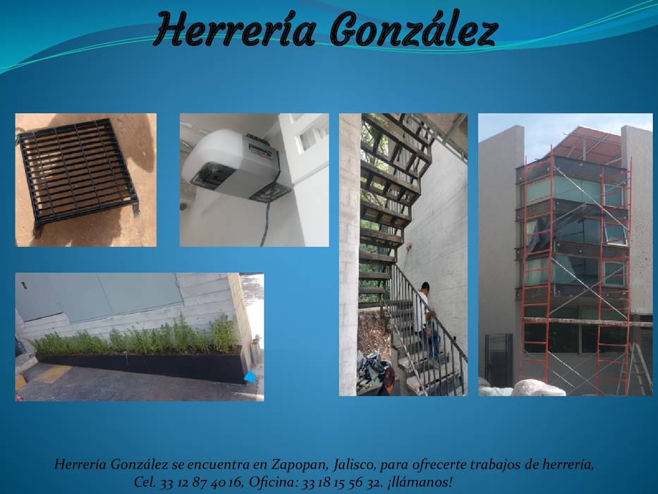Herreria GonzaleZ, herrería gonzalez herrería gonzalez Prefabricated Garage Metal Black