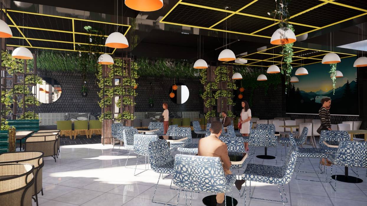 Cafe shimla, Para Architects Para Architects Ruang Komersial Bar & Klub