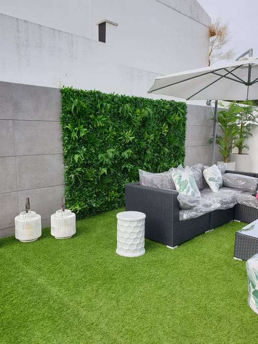 Jardines tropicales de MEA Interior Design Tropical