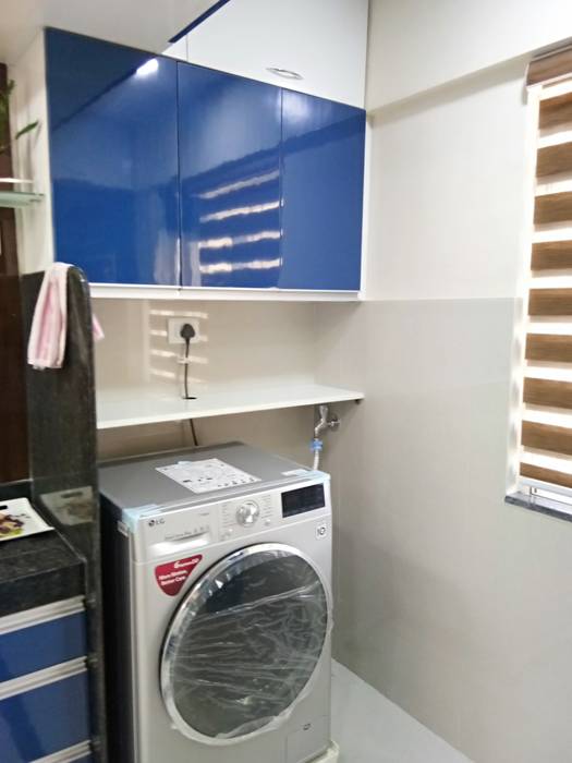 washing machine cabinets varsha interiors Kitchen units