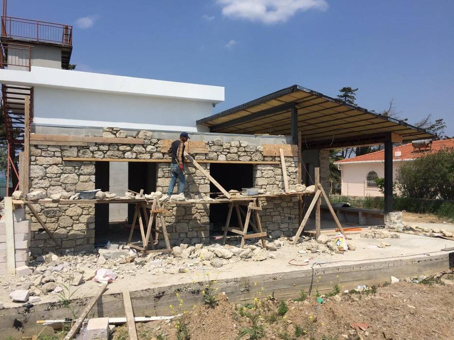 By Mesken Celi K Yapi Modern Stone Homify