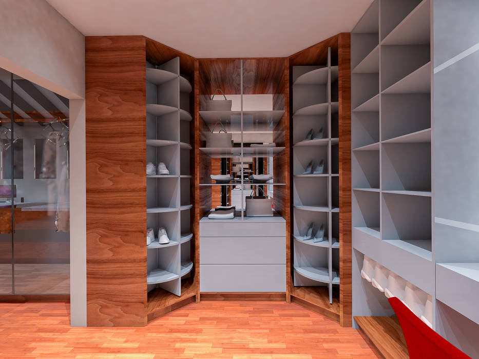 Walk in Closet, Balboa, A.DESIGN A.DESIGN Modern Dressing Room