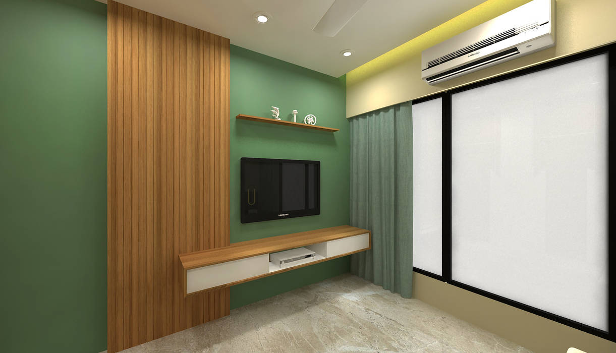 4bhk Residence, SPACE DESIGN STUDIOS SPACE DESIGN STUDIOS Minimalistische serres