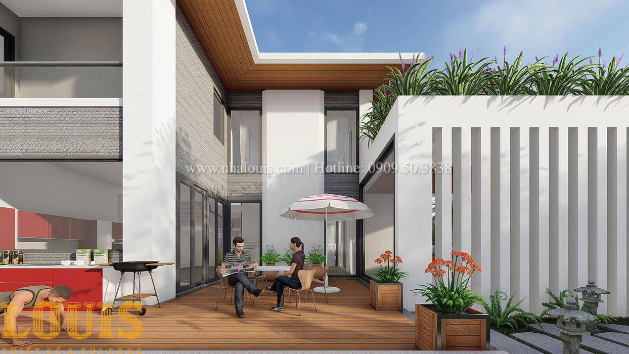 CÔNG TY THIẾT KẾ XÂY DỰNG LOUIS CHUYÊN BIỆT THỰ DINH THỰ SANG TRỌNG TẠI TPHCM