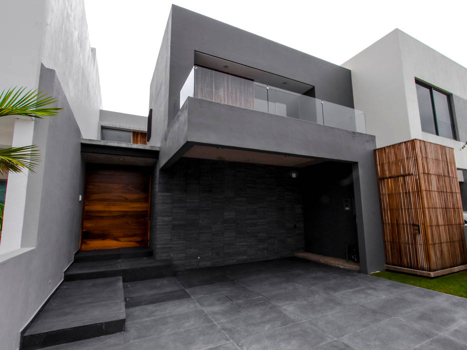 CASA C-C, ARKE DISEÑO Y CONSTRUCCION ARKE DISEÑO Y CONSTRUCCION منزل عائلي كبير