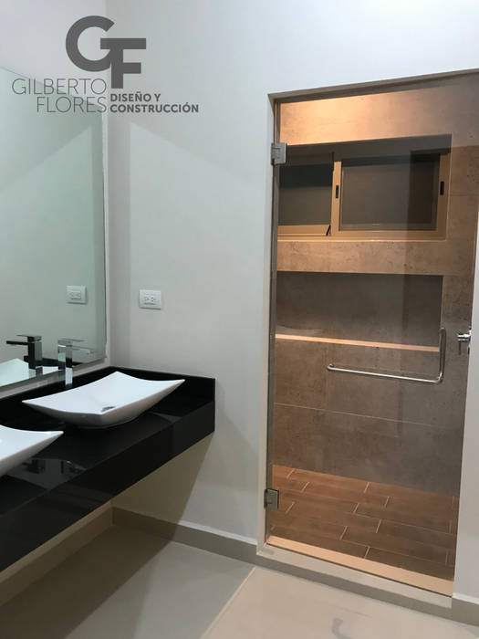 CAROLCO 5, GF ARQUITECTOS GF ARQUITECTOS Ванная комната в стиле модерн Гранит