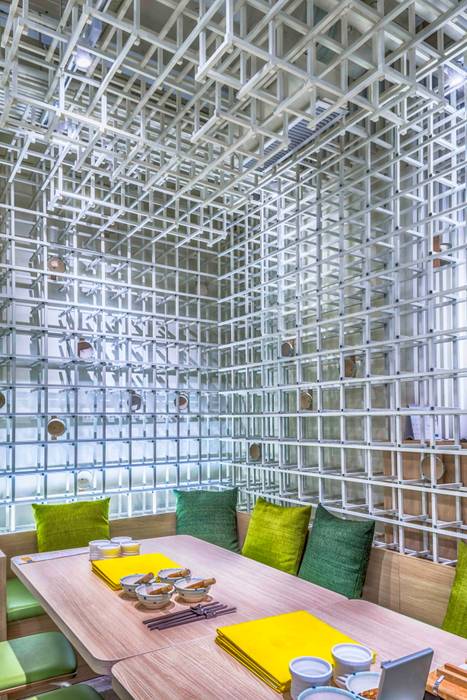 包廂區 亚卡默设计 Akuma Design 商业空间 金屬 包廂區,餐廳