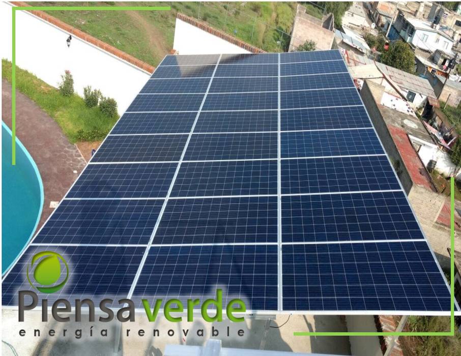 Venta e Instalación de Paneles Solares , Piensa Verde México, Querétaro, Cancún Piensa Verde México, Querétaro, Cancún Teras atap Metal