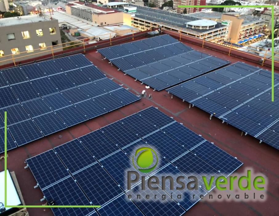 Venta e Instalación de Paneles Solares , Piensa Verde México, Querétaro, Cancún Piensa Verde México, Querétaro, Cancún Commercial spaces Metal Office spaces & stores