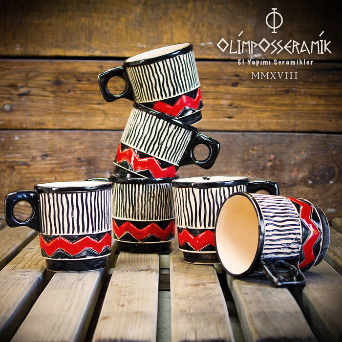 Kahve Fincanları Bardaklar Kupalar, Olimpos Seramik Olimpos Seramik Kitchen Ceramic Cutlery, crockery & glassware
