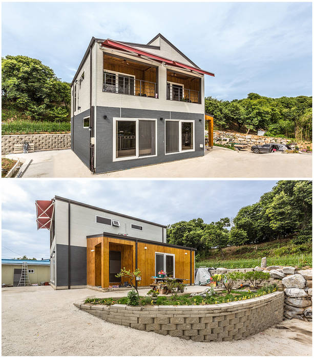 전원생활의 꿈을 이뤄주는 집, 공간제작소(주) 공간제작소(주) Landhaus