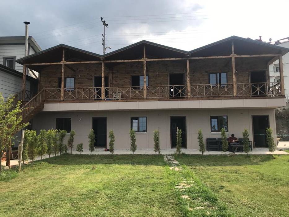 MARE BLU BOUTİQUE HOTEL, Derya Malkoç İç Mimarlık Derya Malkoç İç Mimarlık Casas de madera