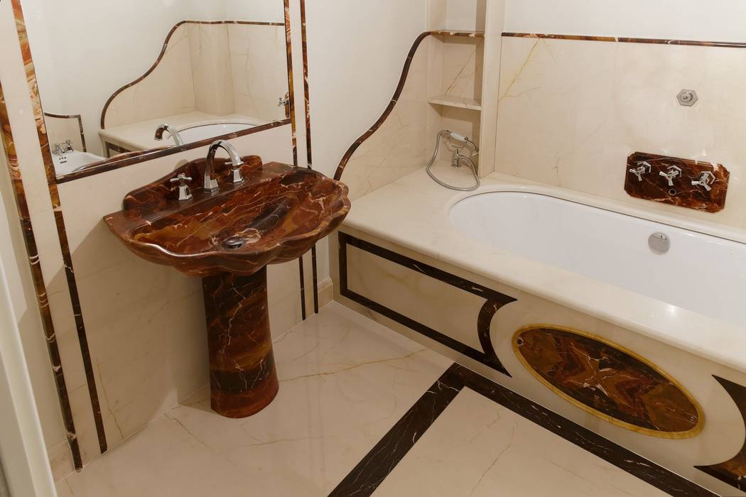 Luxury: progetti unici per una clientela esclusiva, CusenzaMarmi CusenzaMarmi Ванна кімната