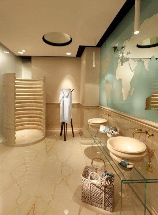 Luxury: progetti unici per una clientela esclusiva, CusenzaMarmi CusenzaMarmi Ванна кімната
