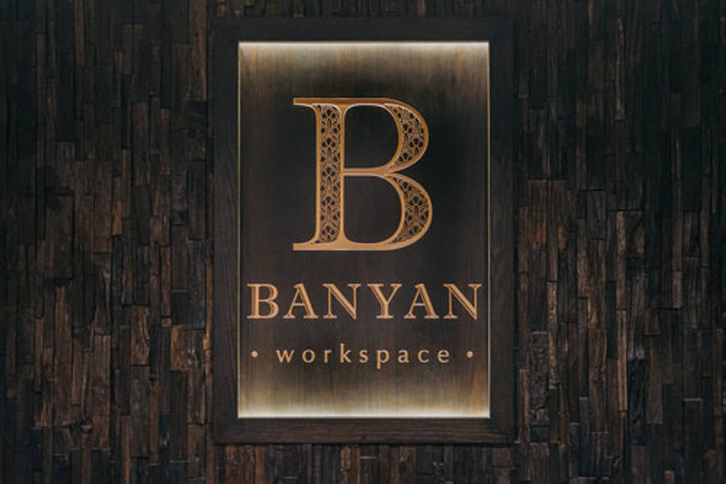 Banyan Workspace, S.Lo Studio S.Lo Studio Powierzchnie handlowe Drewno O efekcie drewna Przestrzenie biurowe i magazynowe