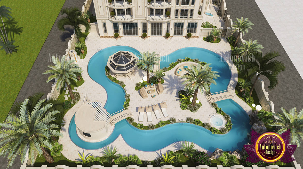 Engineering for Villa in Abu Dhabi, Luxury Antonovich Design Luxury Antonovich Design