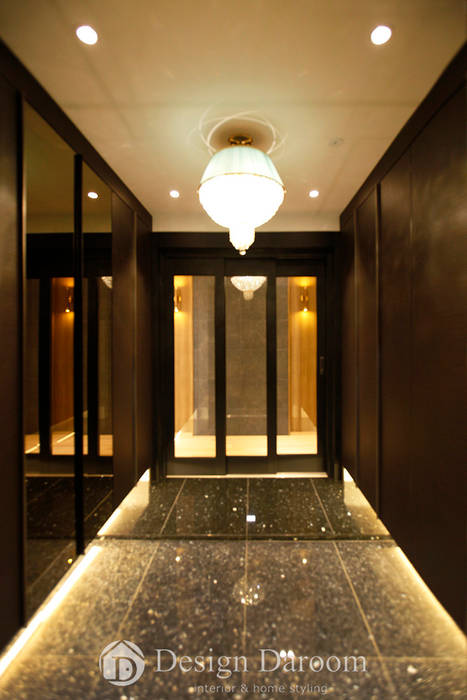 김포 전원주택 78py, Design Daroom 디자인다룸 Design Daroom 디자인다룸 Modern Corridor, Hallway and Staircase