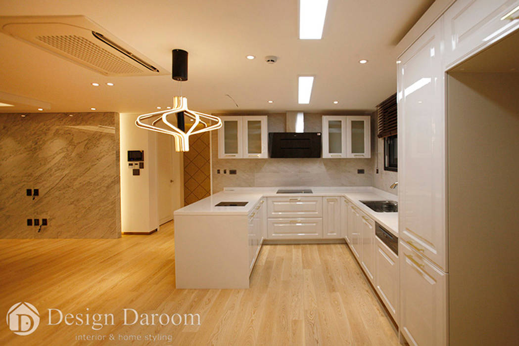 김포 전원주택 78py, Design Daroom 디자인다룸 Design Daroom 디자인다룸 Modern kitchen