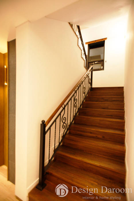 김포 전원주택 78py, Design Daroom 디자인다룸 Design Daroom 디자인다룸 Stairs