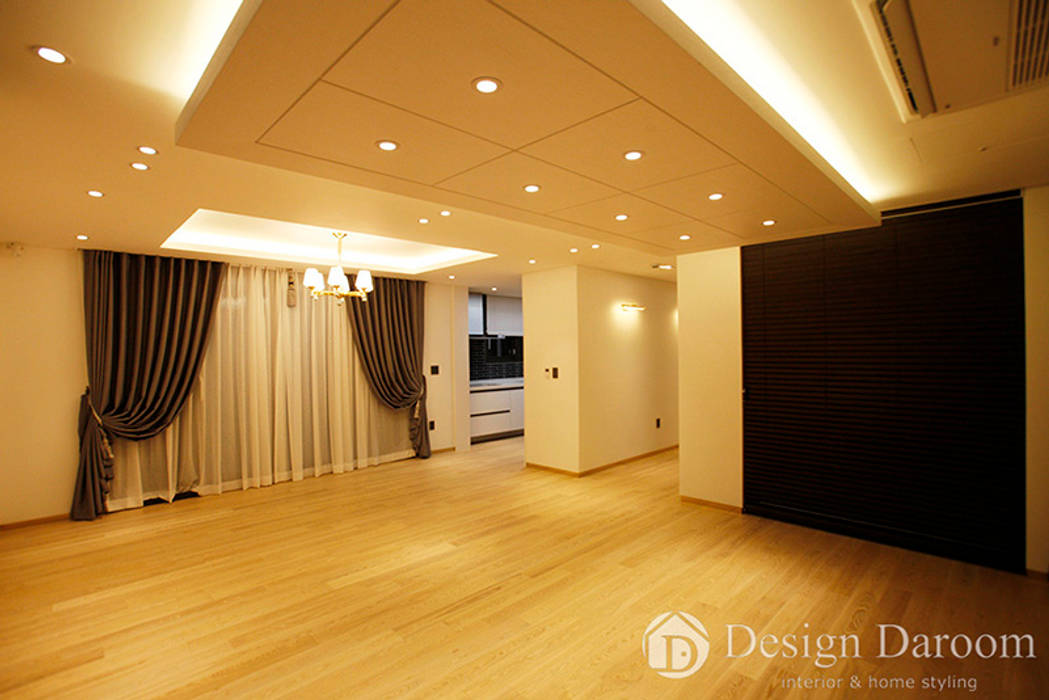 김포 전원주택 78py, Design Daroom 디자인다룸 Design Daroom 디자인다룸 Salas de estar modernas