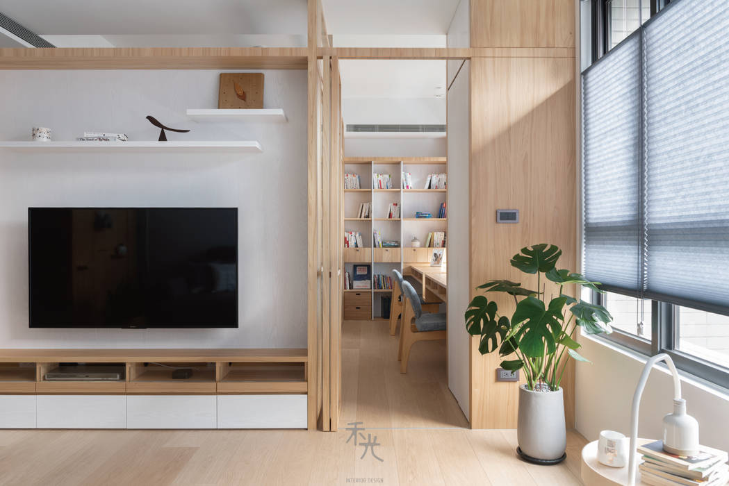 蘊韻, 禾光室內裝修設計 ─ Her Guang Design 禾光室內裝修設計 ─ Her Guang Design pintu geser