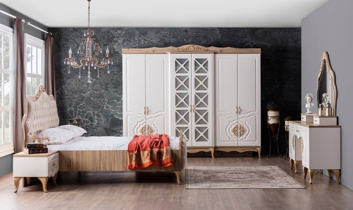 كلاسيكيه الزمن الجميل (غرفه نوم نيو كلاسيك ), اثاث مصر اثاث مصر Bedroom Beds & headboards