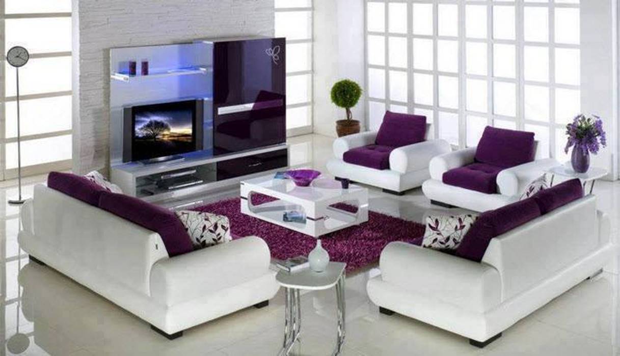 Interior Designer | Gurgaon | Dwarka | Noida | Delhi NCR Imam interior and construction pvt ltd Modern living room Sofas & armchairs