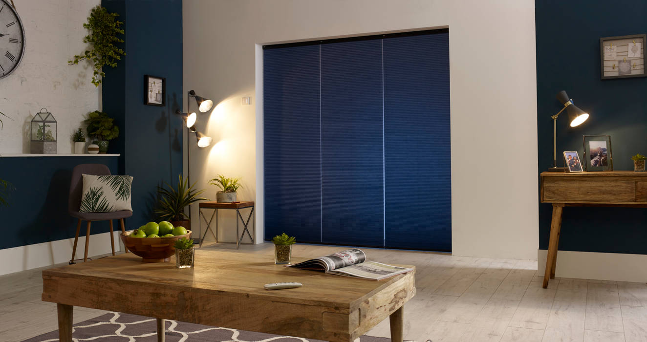 Honeycomb thermal ULTRA Smart blinds with one-touch control Appeal Home Shading ห้องนั่งเล่น ของตกแต่งและอุปกรณ์จิปาถะ