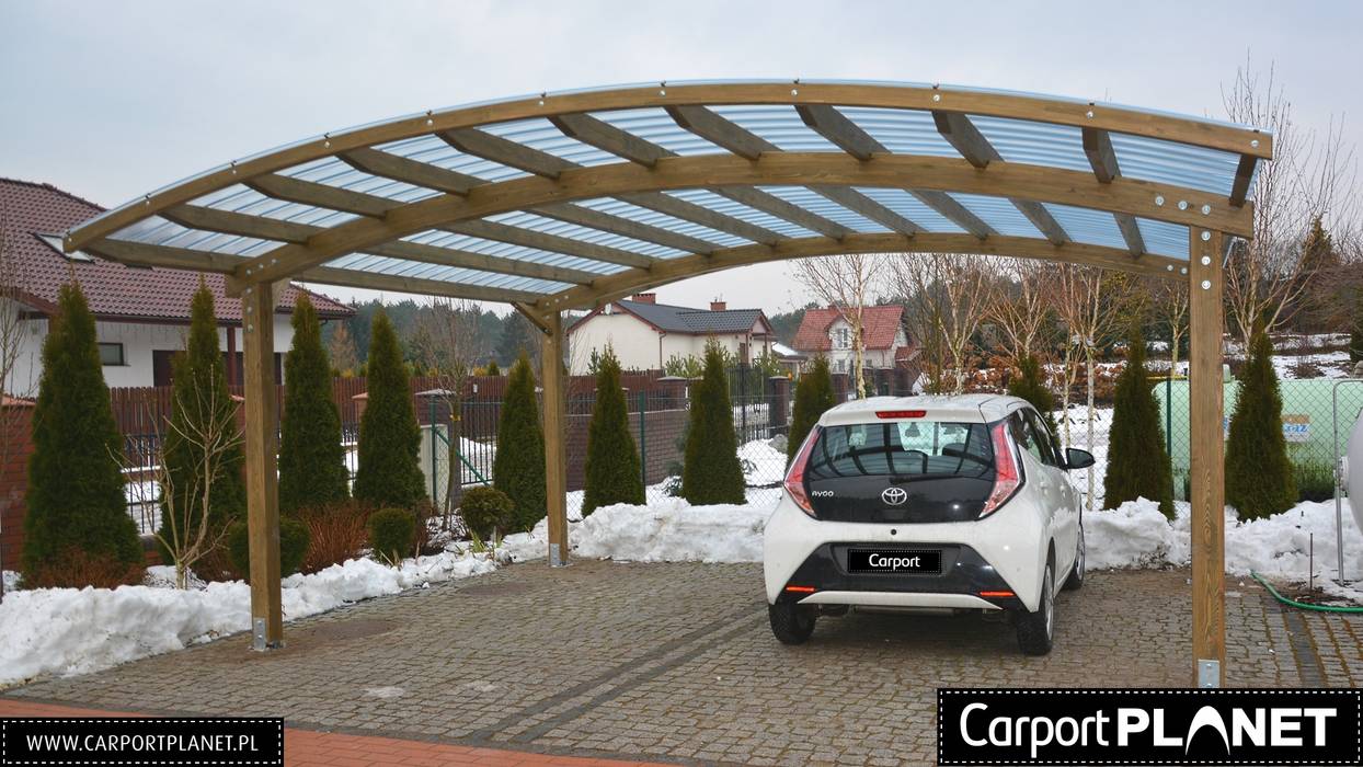 Wiata garażowa , Carport Planet Carport Planet