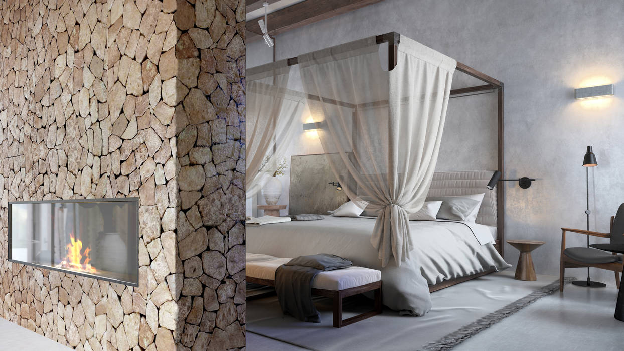 homify Mediterranean style bedroom