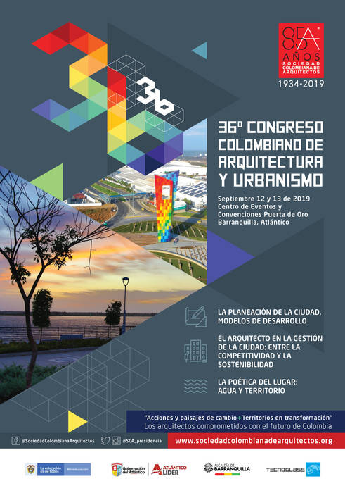 36º CONGRESO COLOMBIANO DE ARQUITECTURA Y URBANISMO Sociedad Colombiana de Arquitectos Espacios comerciales Salones de eventos