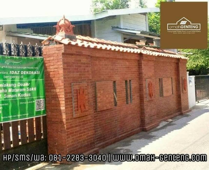 Bata Tempel - HP/WA: 08122833040 - Omah Genteng, Omah Genteng Omah Genteng Classic style walls & floors Bricks