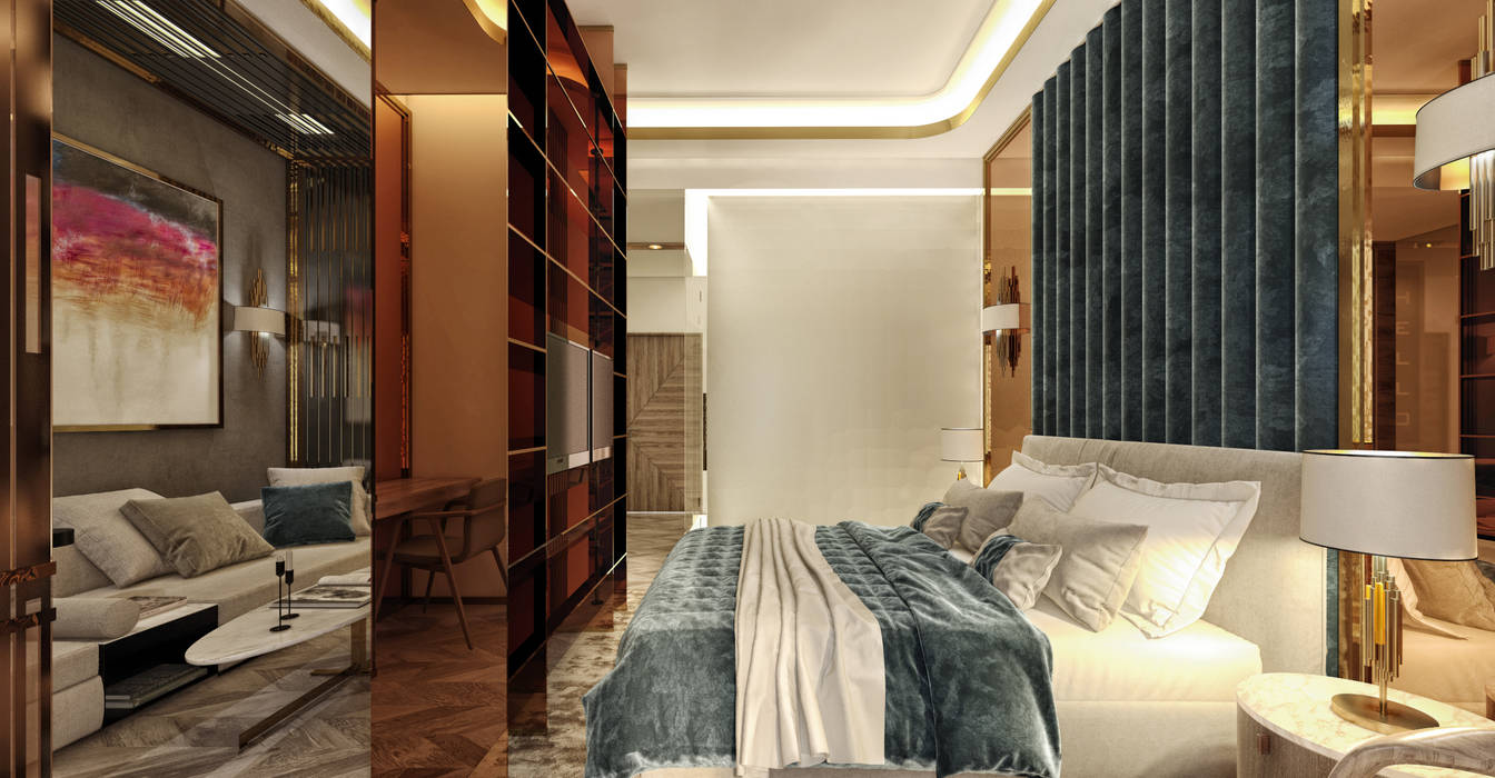 OTEL PROJESİ, WALL INTERIOR DESIGN WALL INTERIOR DESIGN مساحات تجارية فنادق