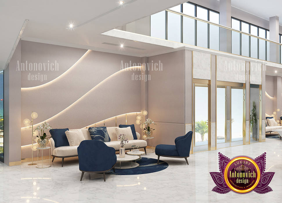 Modern Contemporary Lounge Interior Design, Luxury Antonovich Design Luxury Antonovich Design