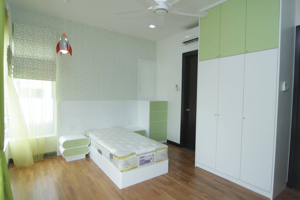 INTERIOR DESIGN FIT-OUT WORKS AT SETIA ECO PARK, SETIA ALAM, SELANGOR eL precio Asian style bedroom