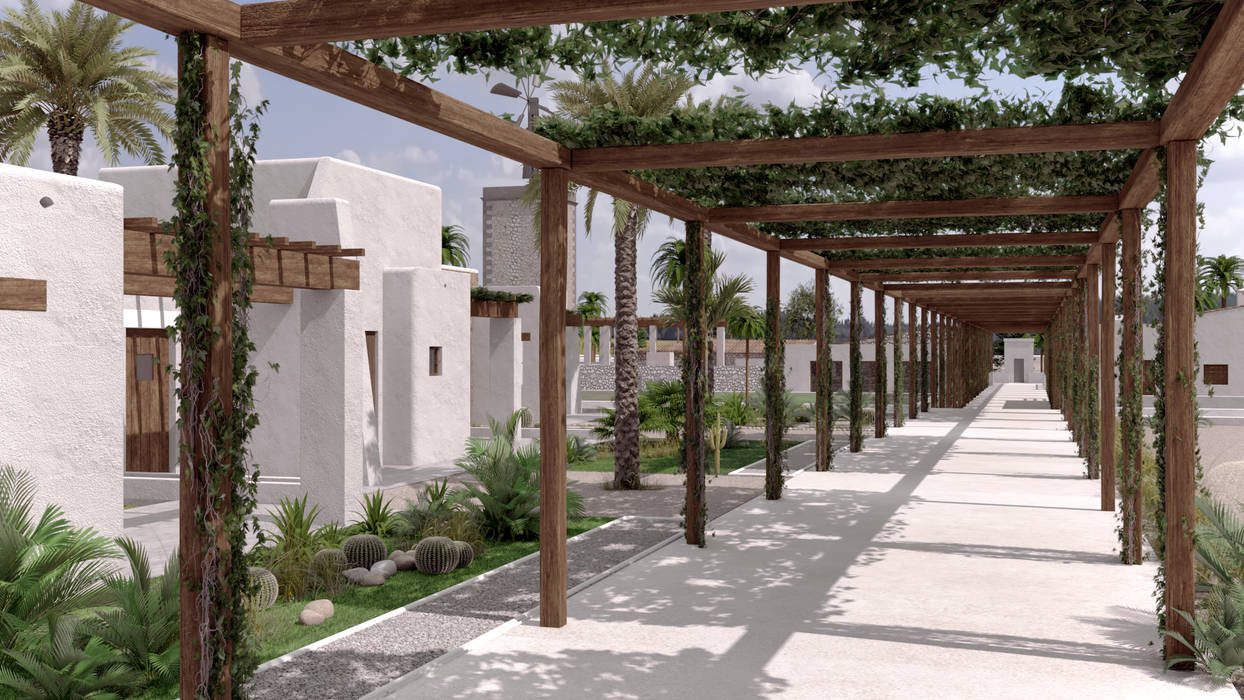 AGROTURISMO EN IBIZA, Aguilar Arquitectos Aguilar Arquitectos منزل ريفي