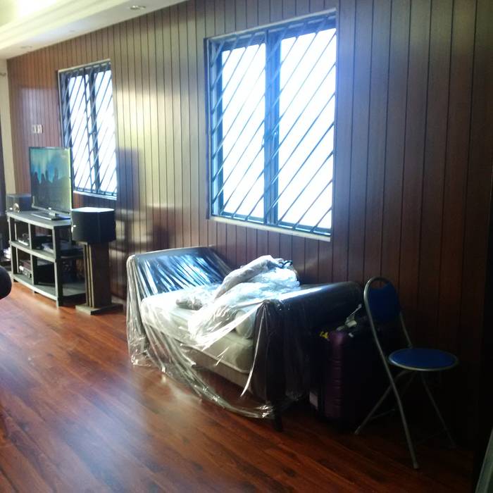 INTERIOR REFURBISHMENT FOR APARTMENT AT TAMAN KUCHAI LAMA, KUALA LUMPUR eL precio Living room